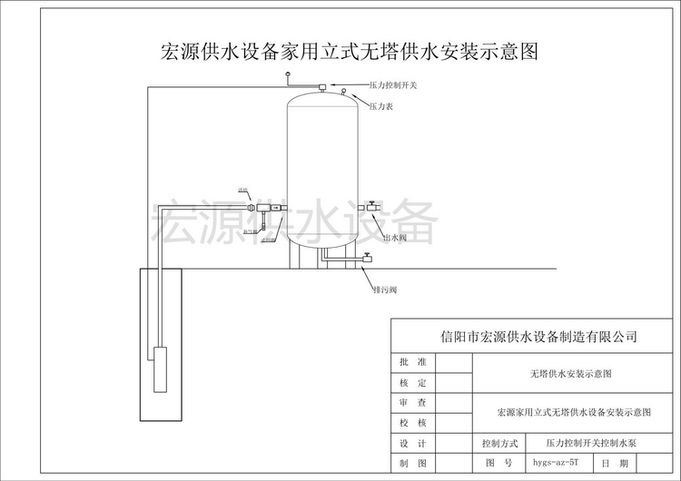 無(wú)塔供水器怎么安裝？